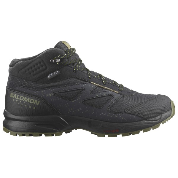 Salomon - Kid's Outway Mid CSWP - Wanderschuhe Gr 33 grau/schwarz von Salomon