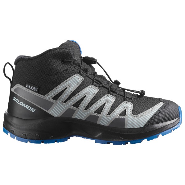 Salomon - Kid's XA Pro V8 Mid Waterproof - Wanderschuhe Gr 36 schwarz/grau von Salomon