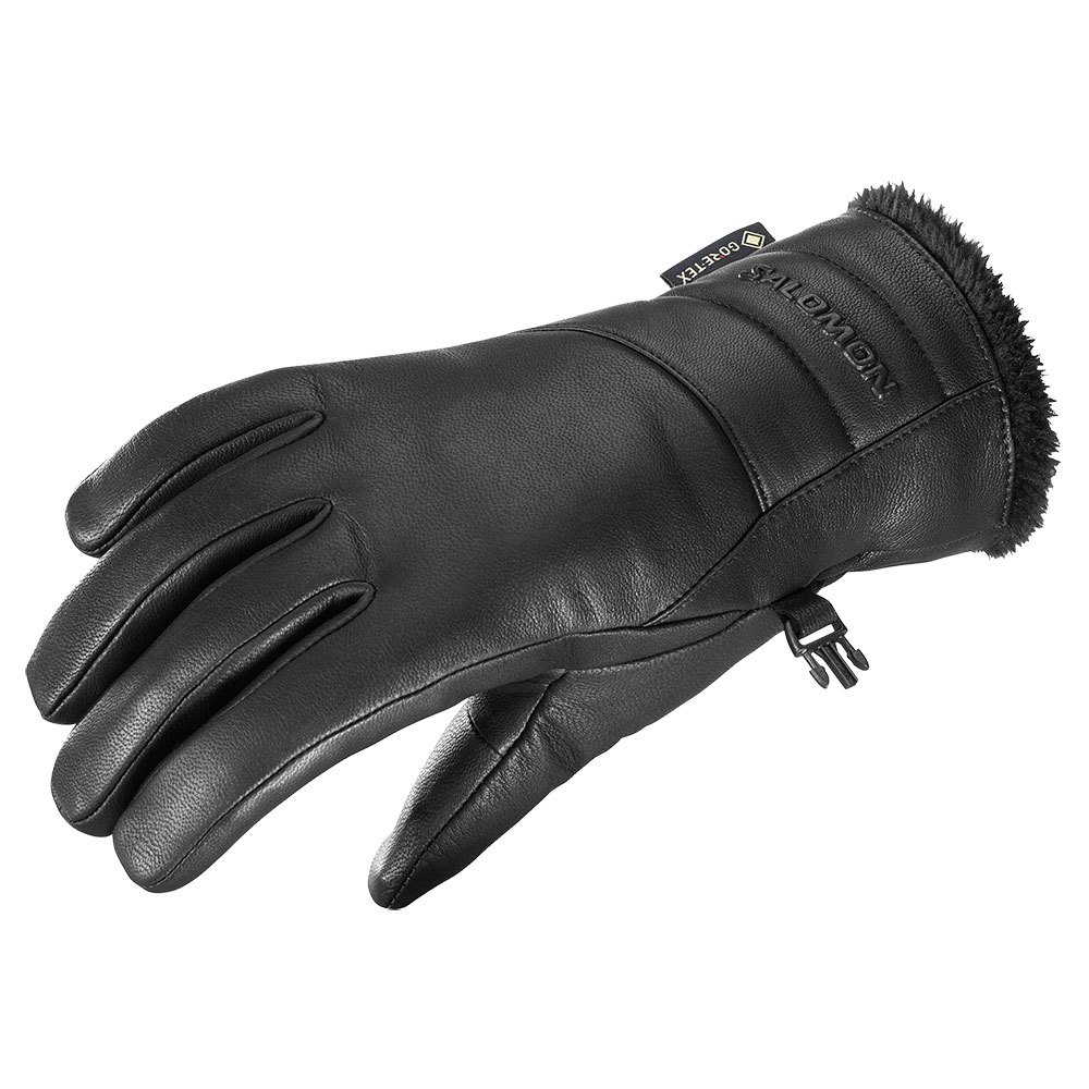 Salomon Native Goretex Gloves Schwarz S Frau von Salomon