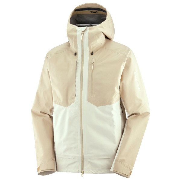 Salomon - Outline 3L GTX Shell - Regenjacke Gr XL beige von Salomon