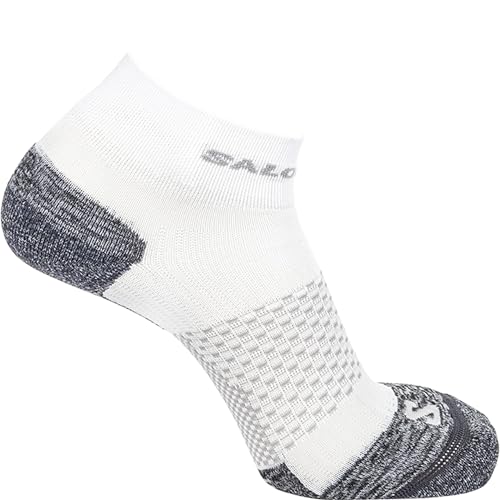 Salomon Push Ankle Unisex Socken, Reflektierende Details, Feuchtigkeitsregulierung, Dämpfung, Weiß, 45-47 Salomon Push Ankle Unisex Socken, Reflektierende Details, Feuchtigkeitsregulierung, Dämpfung, Weiß, 45-47 von Salomon
