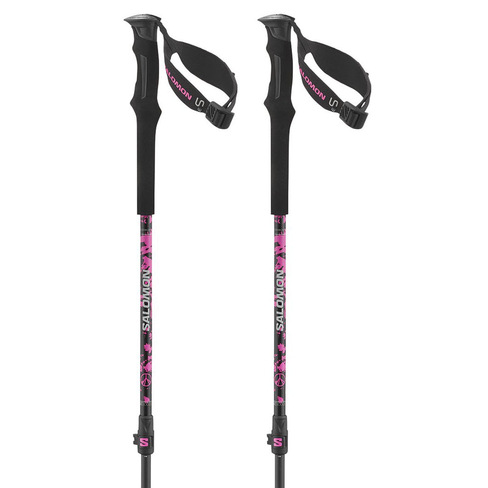 Salomon Qst Carbon S3 Poles Rosa 100-135 cm Salomon Qst Carbon S3 Poles Rosa 100-135 cm von Salomon