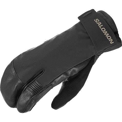 Salomon Qst Paw Gore-Tex Unisex-Handschuhe Wasserdichte Ski Snowboarden, langlebiger Griff, Wetterschutz und Dauerhafte Wärme, Schwarz, M von Salomon