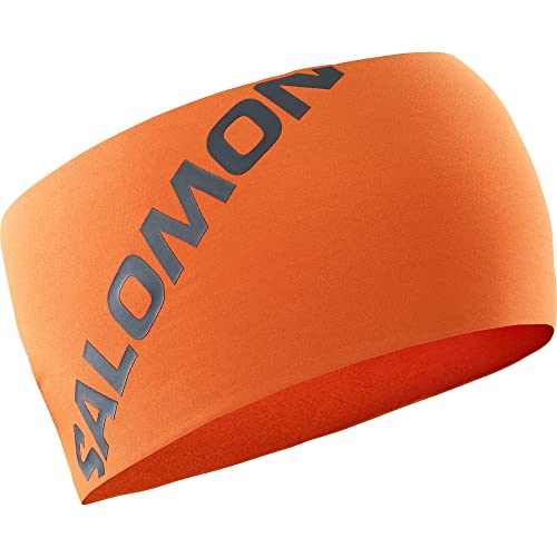 Salomon RS Pro Winter Training Unisex-Stirnband, Wärme, Passform und Volle Funktionalität, Orange, Einheitsgröße von Salomon