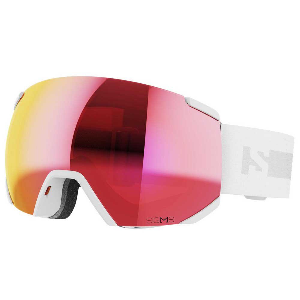 Salomon Radium Sigma Ski Goggles Weiß Poppy Red/CAT 2 Salomon Radium Sigma Ski Goggles Weiß Poppy Red/CAT 2 von Salomon