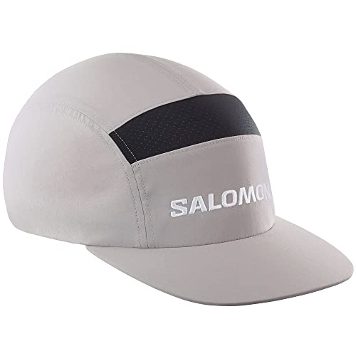 Salomon Runlife Unisex-Kappe Trail running Wandern, Leichter Komfort, Einfache Anpassungen und Alltäglicher Look, Grau, Einheitsgröße von Salomon