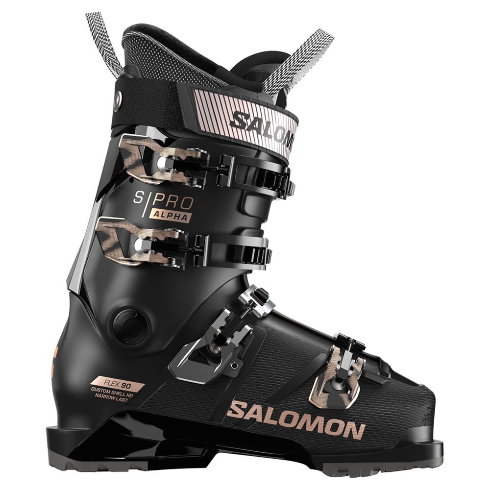 Salomon S/pro Alpha 90 W Gw Woman Alpine Ski Boots Schwarz 26.0-26.5 von Salomon