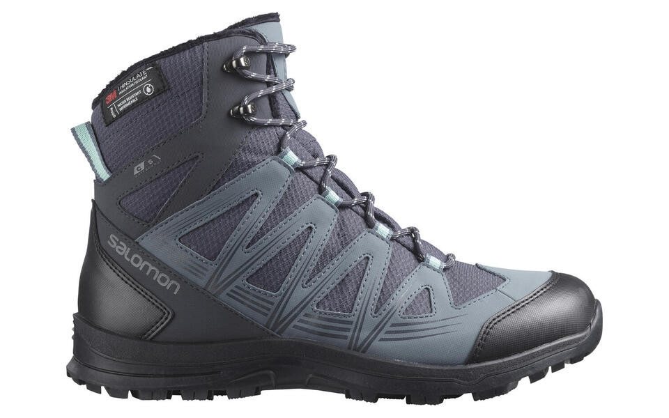 Salomon SHOES WOODSEN 2 TS CSWP W Ebony/Sto 000 Ebony/Stormy Weather/Yucca Trekkingschuh von Salomon