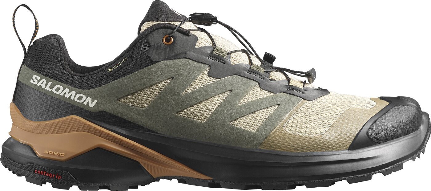 Salomon SHOES X-ADVENTURE GTX Safari/B 000 Safari/Black/Sugar Almond Laufschuh Salomon SHOES X-ADVENTURE GTX Safari/B 000 Safari/Black/Sugar Almond Laufschuh von Salomon