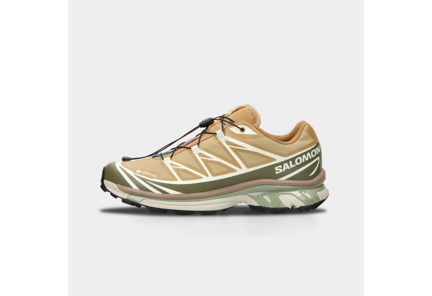 Salomon Salomon XT-6 GTX Olive Antilope Icicle Damen Herren Sneaker Beige Sneaker Salomon Salomon XT-6 GTX Olive Antilope Icicle Damen Herren Sneaker Beige Sneaker von Salomon