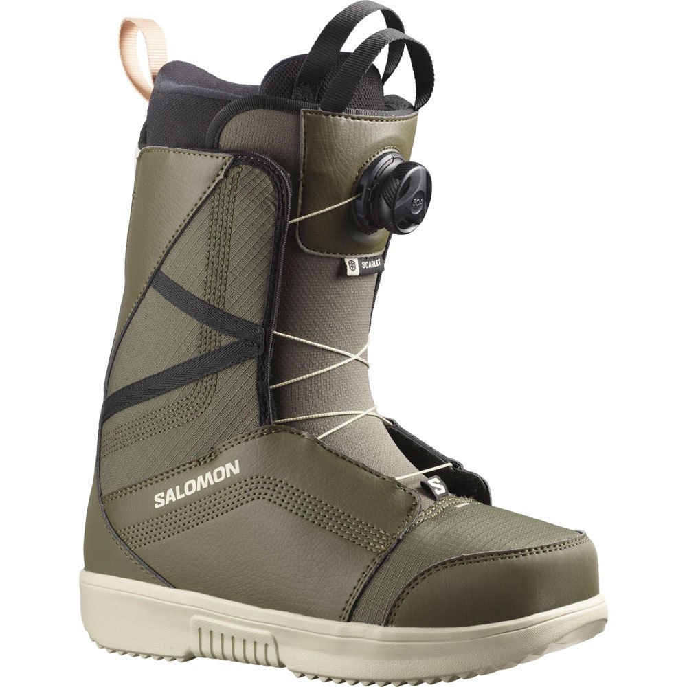 Salomon Scarlet Boa Snowboard Boots Grün 25.5 von Salomon