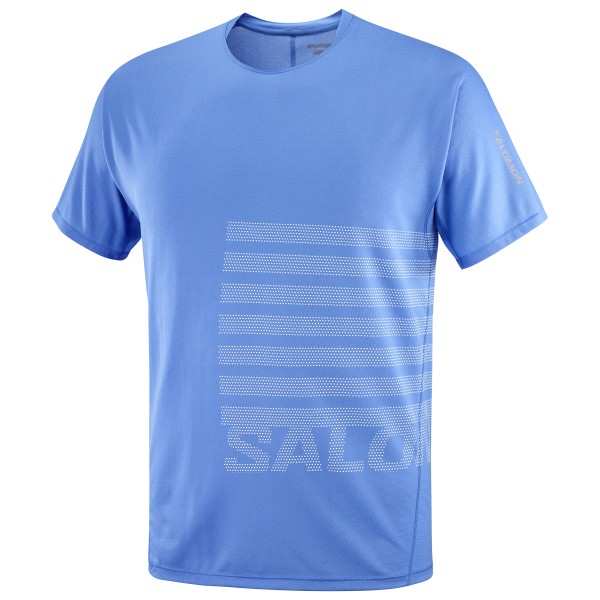 Salomon - Sense Aero Graphic - Laufshirt Gr XXL blau Salomon - Sense Aero Graphic - Laufshirt Gr XXL blau von Salomon