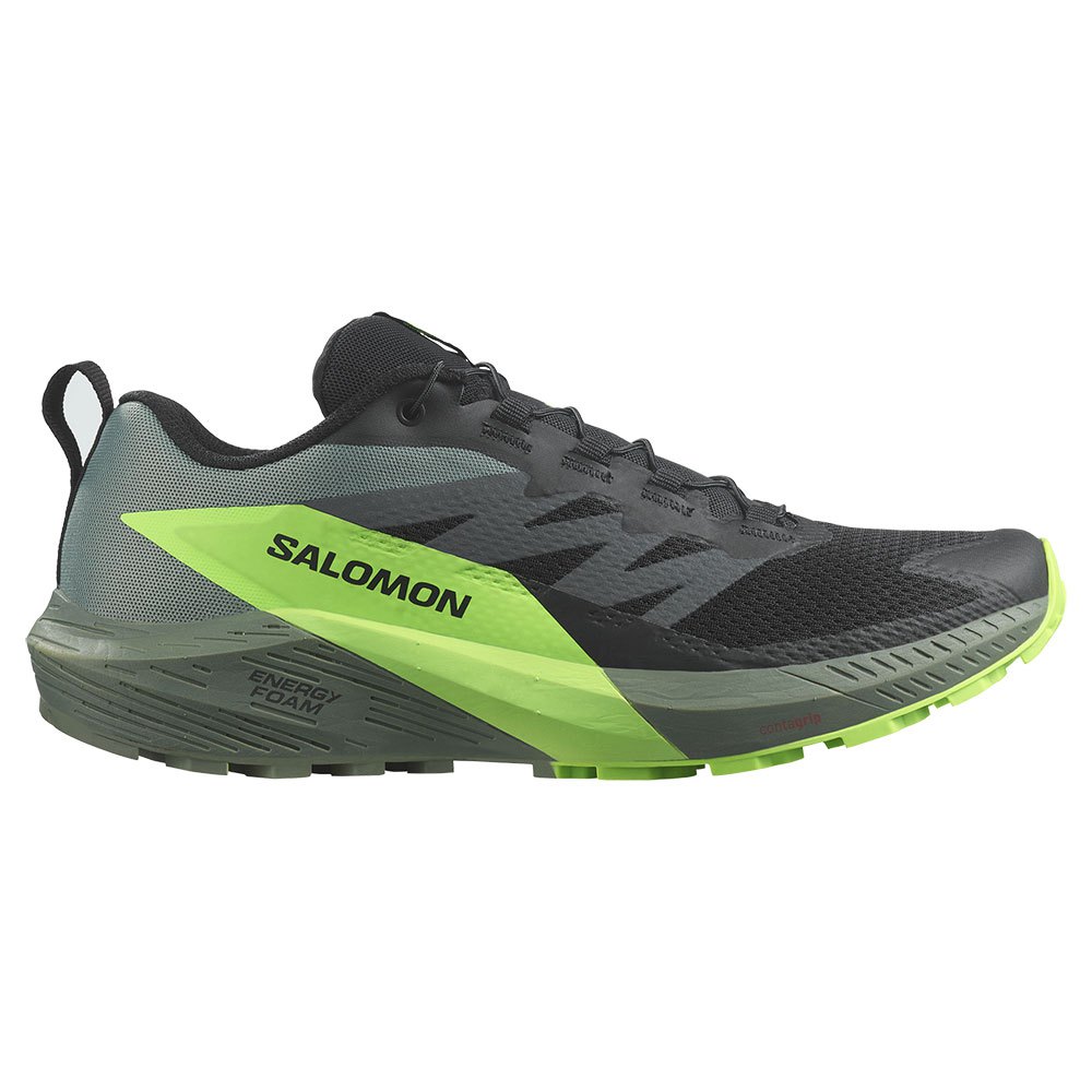 Salomon Sense Ride 5 Trail Running Shoes Grün,Schwarz EU 42 Mann von Salomon