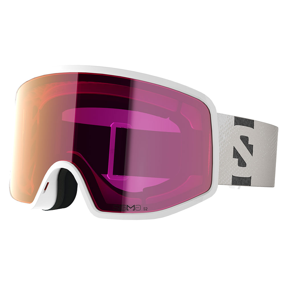 Salomon Sentry Pro Sigma Ski Goggles Weiß Sigma Poppy Red/CAT2 Salomon Sentry Pro Sigma Ski Goggles Weiß Sigma Poppy Red/CAT2 von Salomon