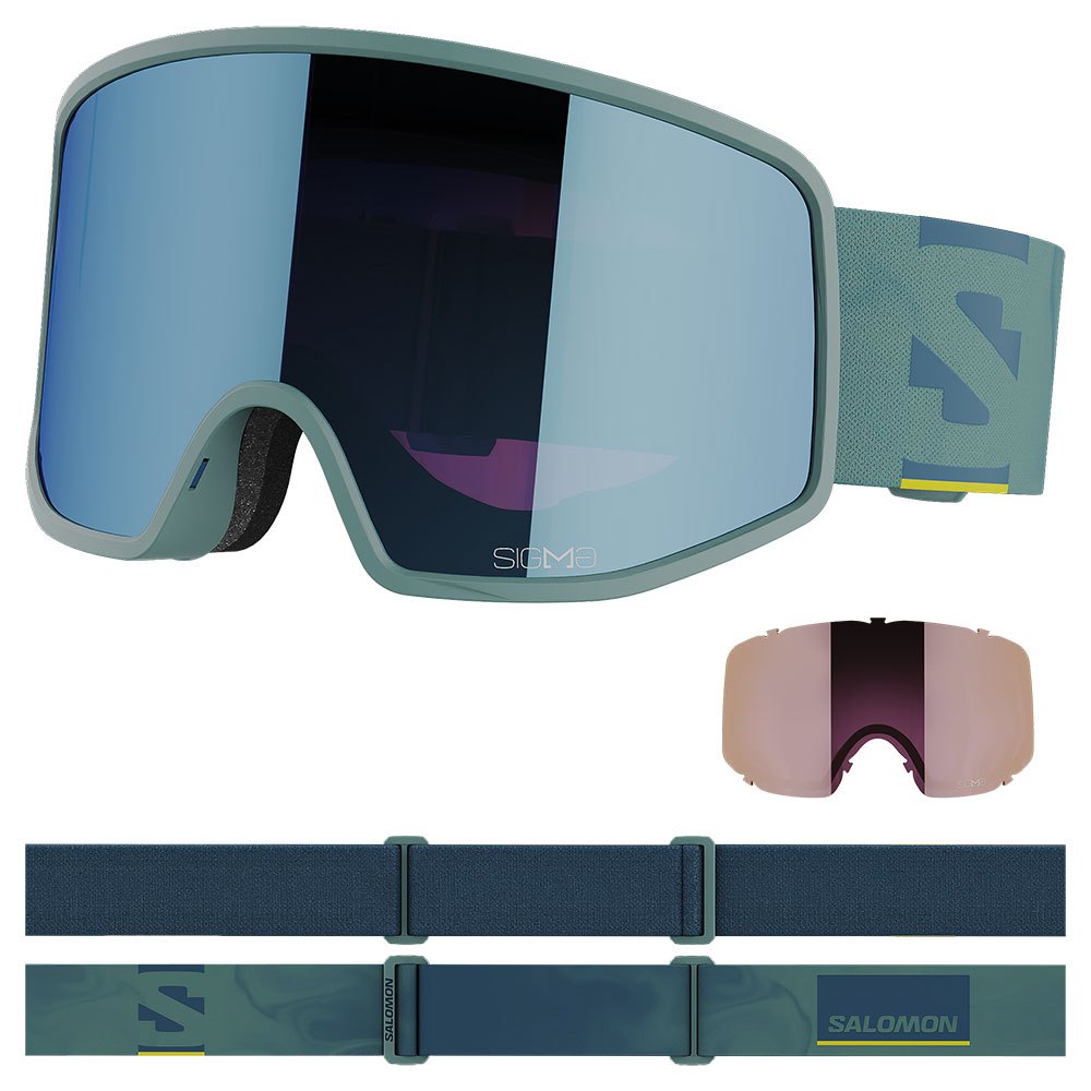 Salomon Sentry Pro Sigma Ski Goggles Blau Sky Blue/CAT2 von Salomon