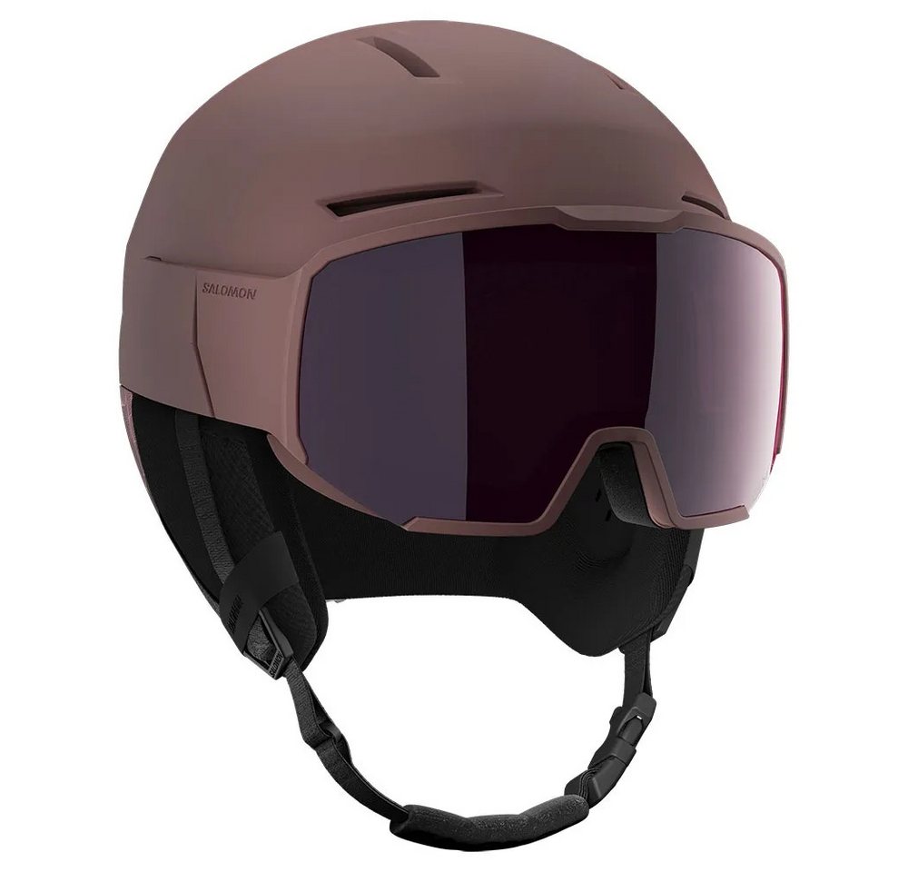 Salomon Skihelm HELMET OSMO SIGMA Grape Shake Bk/U SP GRAPE SHAKE/BLACK/ von Salomon