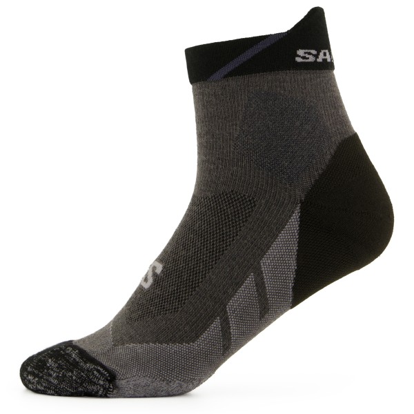 Salomon - Speedcross Ankle - Laufsocken Gr 36-38 grau/schwarz von Salomon