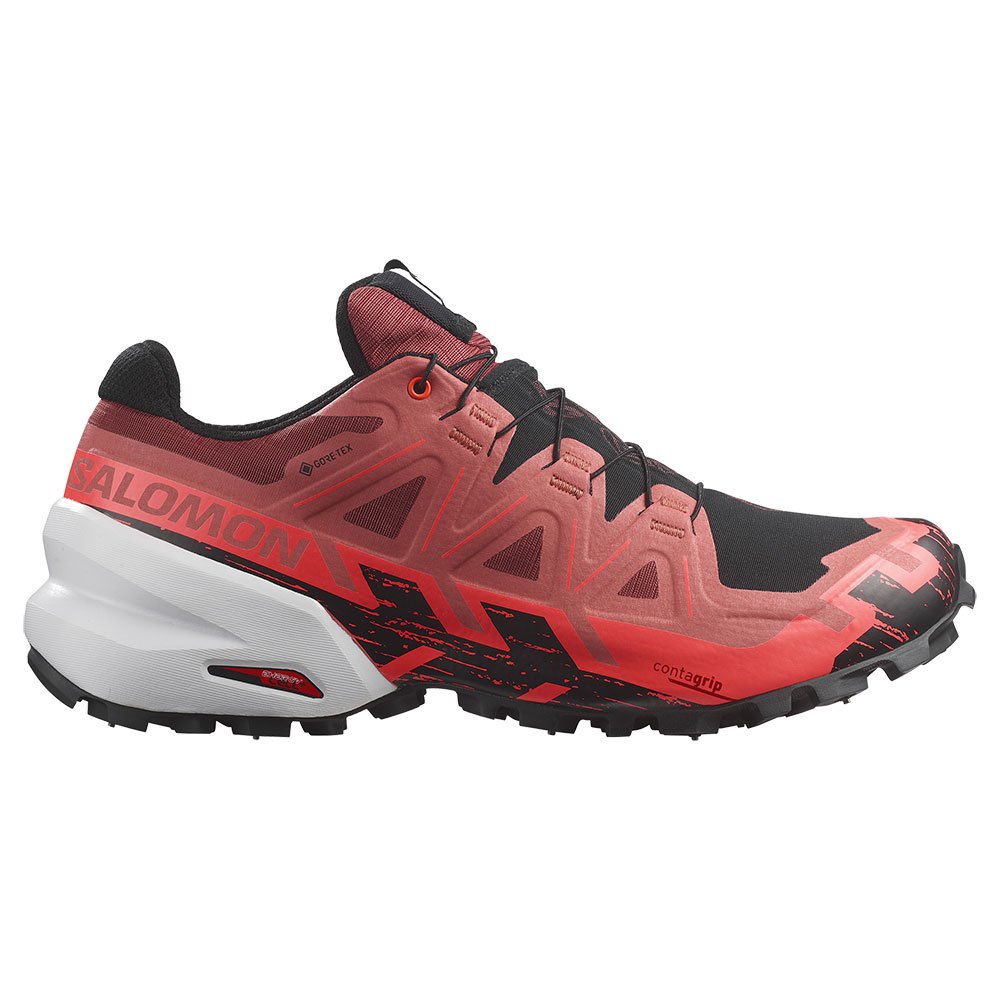 Salomon Spikecross 6 Goretex Trail Running Shoes Rot EU 44 2/3 Mann von Salomon