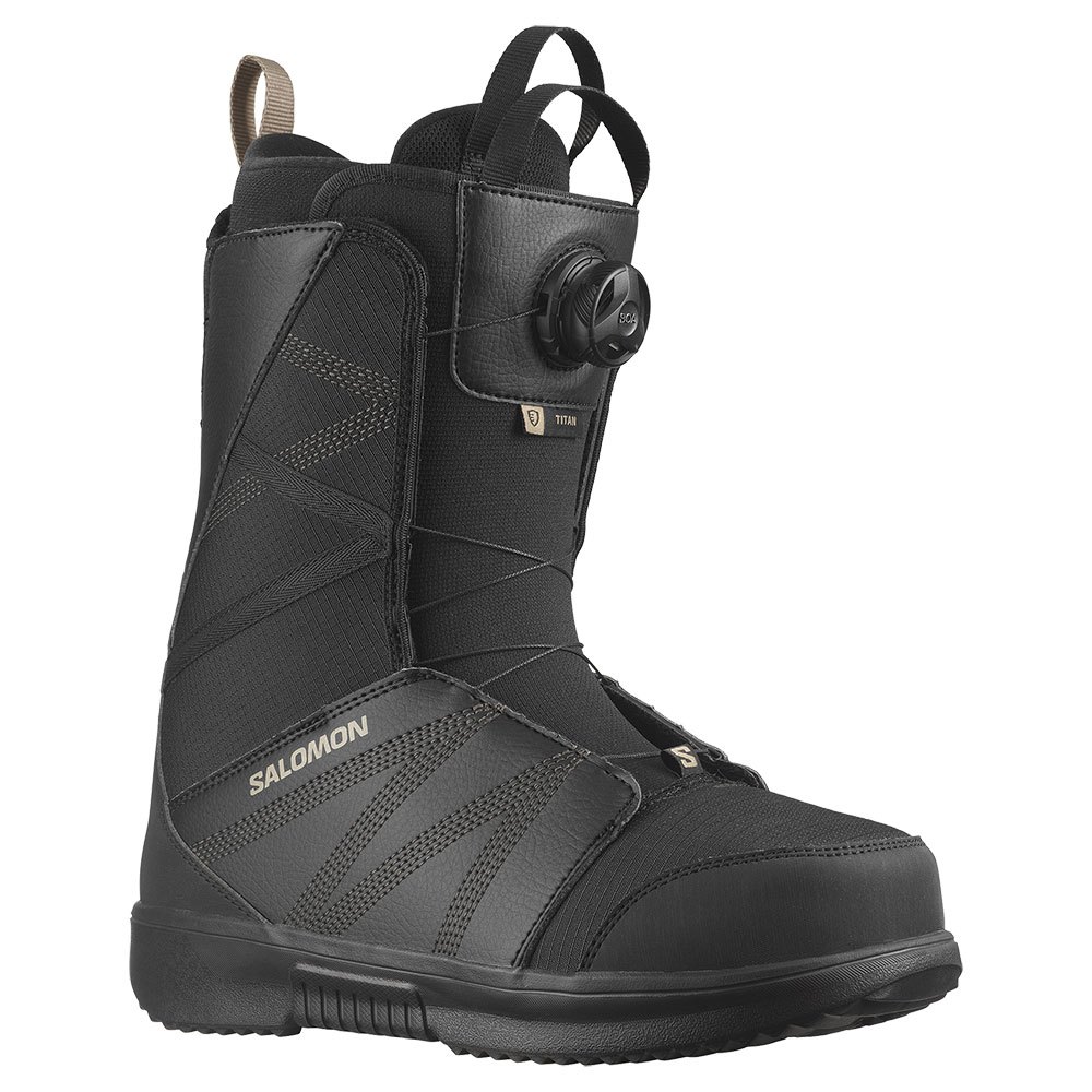 Salomon Titan Boa Snowboard Boots Schwarz 26.5 von Salomon