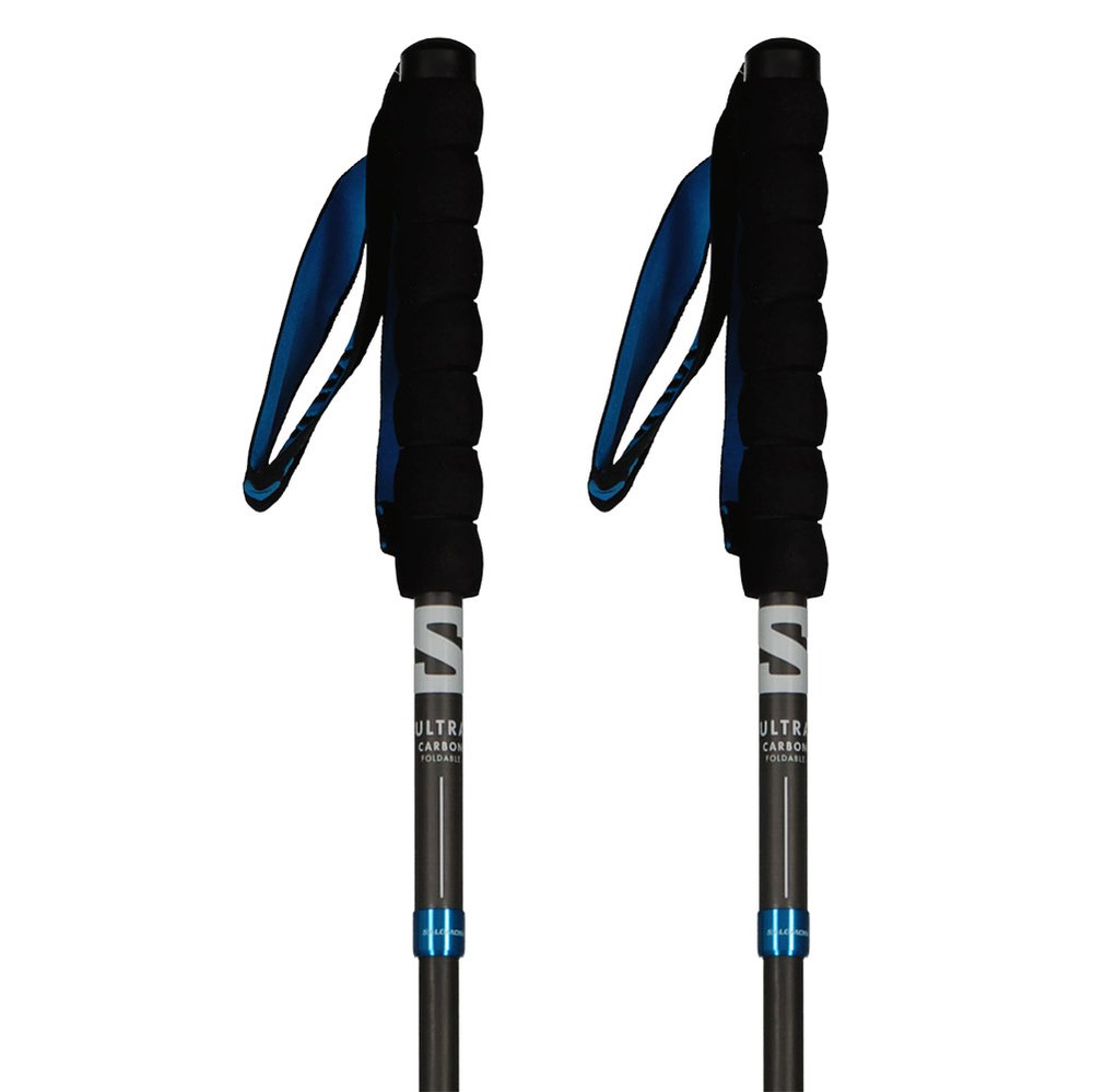 Salomon Ultra Carbon Foldable Poles Schwarz 125 cm von Salomon