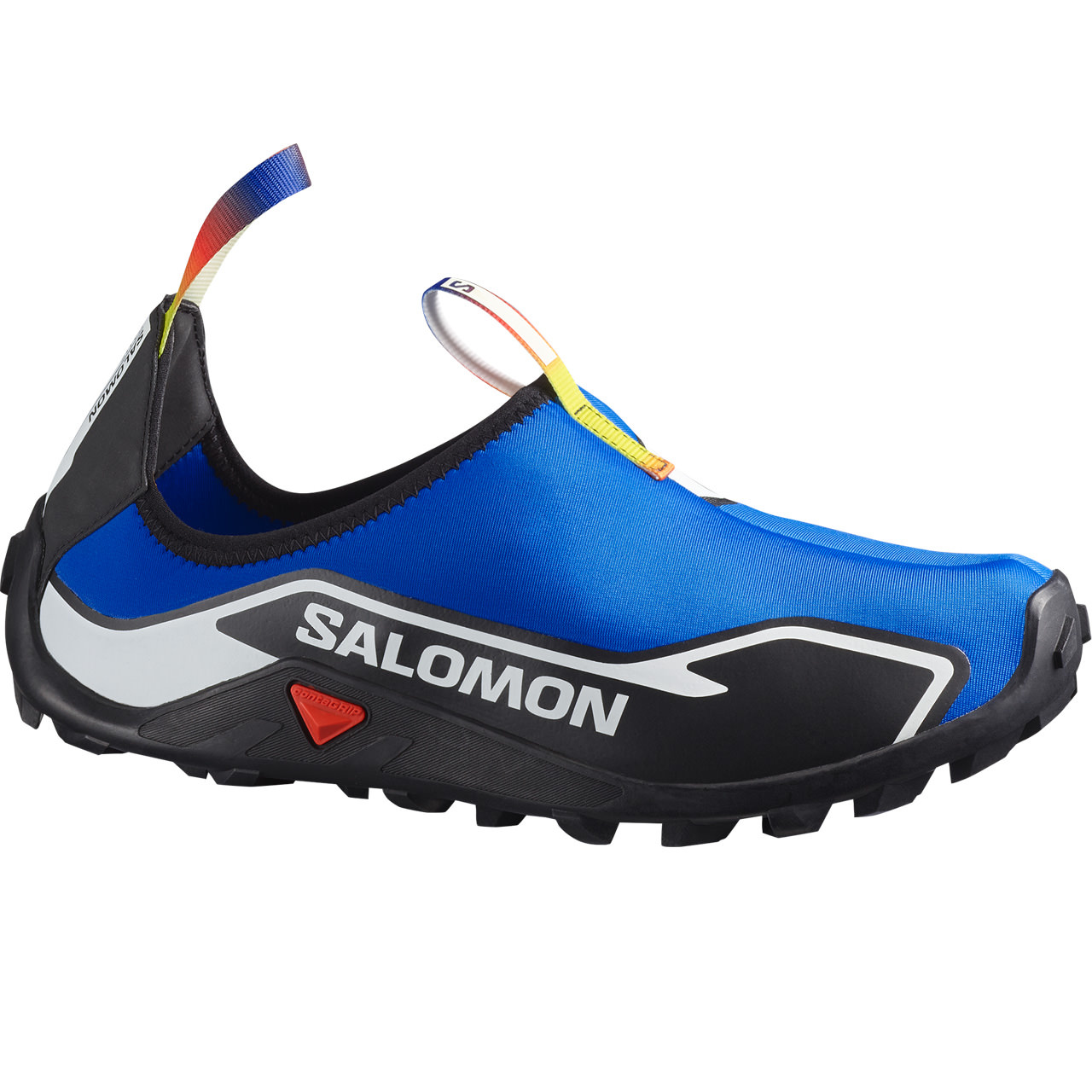 Salomon Walking Coverboot black/race blue von Salomon