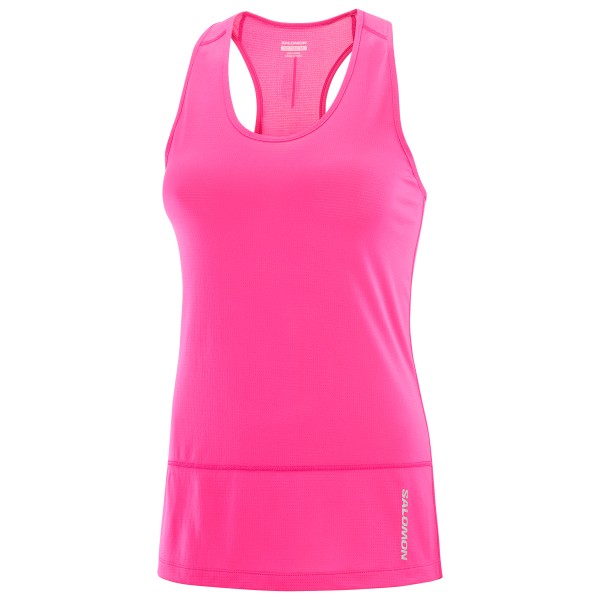 Salomon - Women's Cross Run Tank - Tank Top Gr XS rosa von Salomon