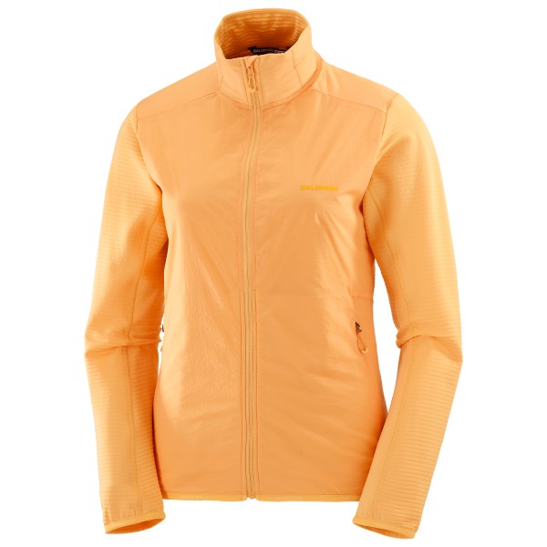 Salomon - Women's Essential Lightwarm Hybrid - Fleecejacke Gr L orange Salomon - Women's Essential Lightwarm Hybrid - Fleecejacke Gr L orange von Salomon