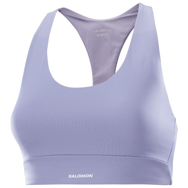 Salomon - Women's SHKout Core Bra - Sport-BH Gr L lila Salomon - Women's SHKout Core Bra - Sport-BH Gr L lila von Salomon