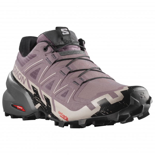 Salomon - Women's Speedcross 6 - Trailrunningschuhe Gr 7 - Wide grau von Salomon