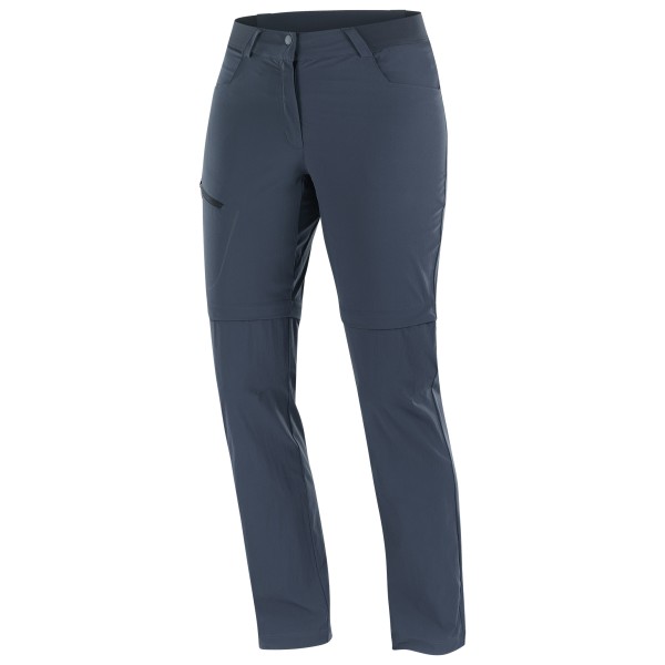 Salomon - Women's Wayfarer Zip Off Pants - Zip-Off-Hose Gr 44 blau Salomon - Women's Wayfarer Zip Off Pants - Zip-Off-Hose Gr 44 blau von Salomon