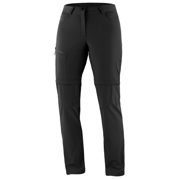 Salomon - Women's Wayfarer Zip Off Pants - Zip-Off-Hose Gr 44 schwarz von Salomon