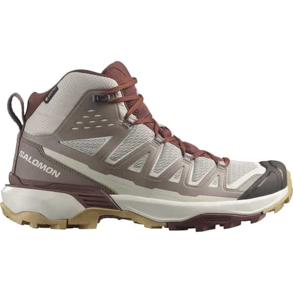 Salomon X Ultra 360 Edge Mid GTX w Damen (Beige 6 UK, 39 1/3 EU)  Typ AB (Leichtwanderstiefel) Sale von Salomon