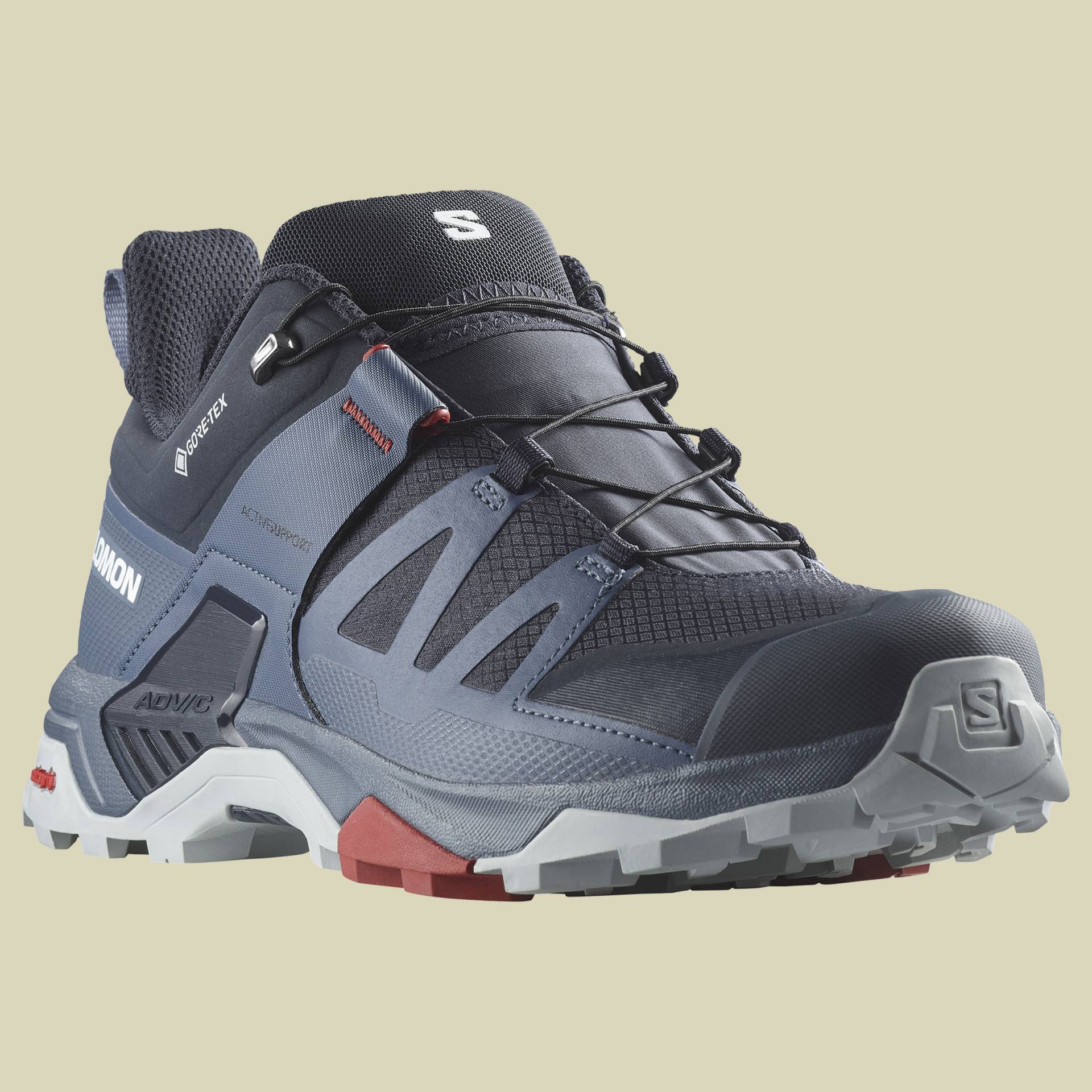 X Ultra 4 GTX Men Größe UK 12 Farbe carbon/bering sea/pearl blue von Salomon