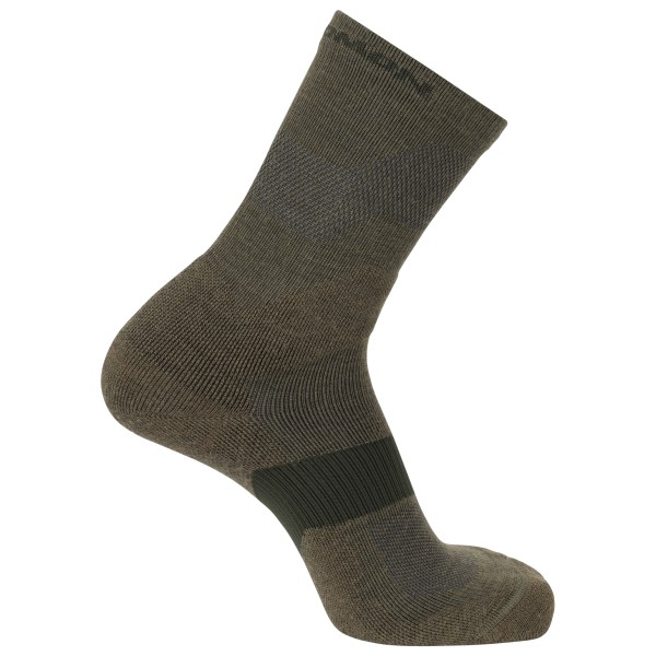 Salomon - X Ultra Crew - Wandersocken Gr 39-41 braun von Salomon