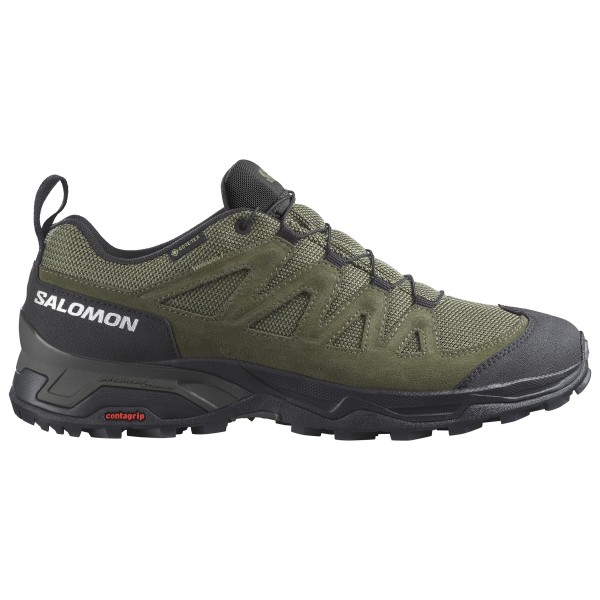 Salomon - X Ward Leather GTX - Multisportschuhe Gr 7 oliv von Salomon