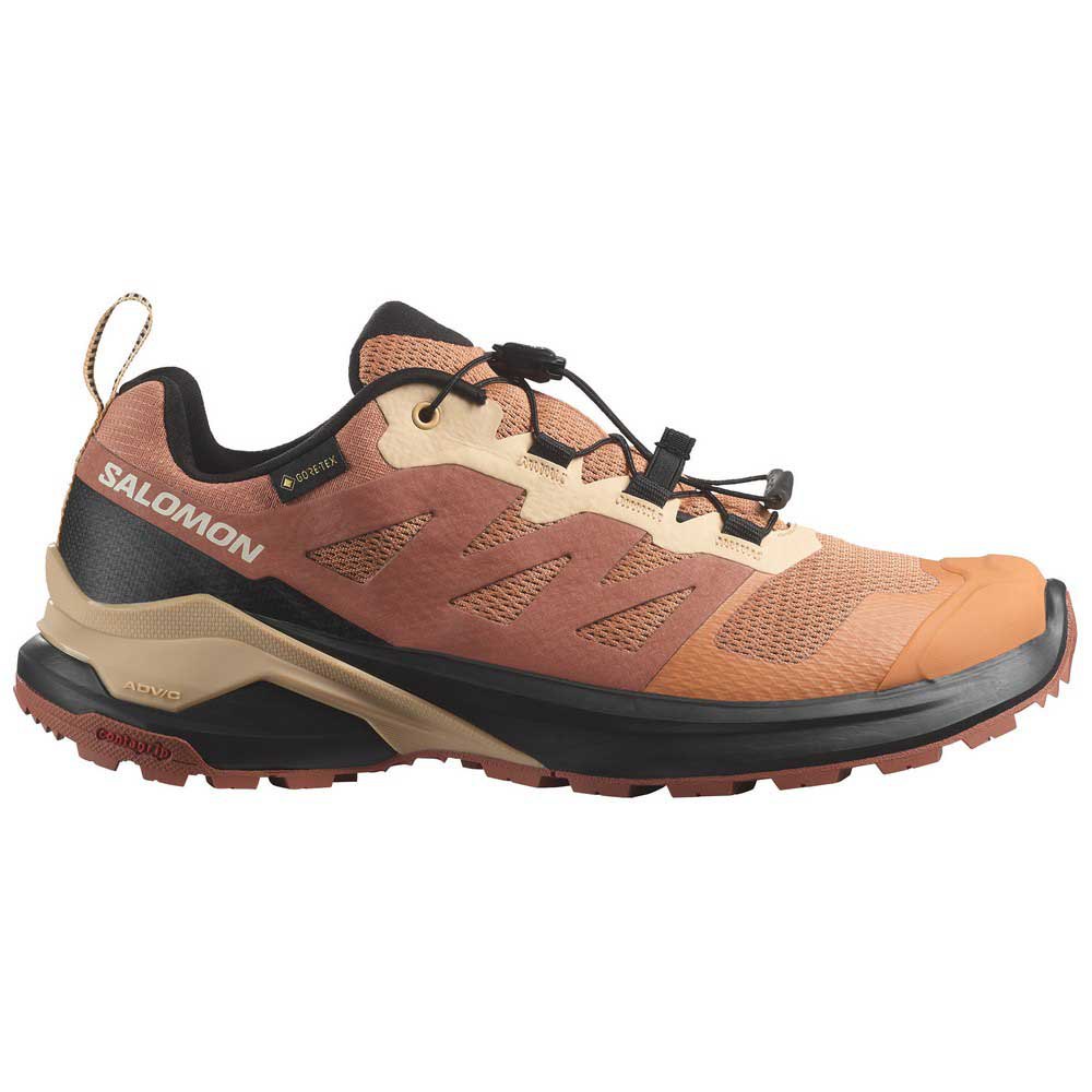 Salomon X-adventure Goretex Trail Running Shoes Beige,Braun EU 38 Frau von Salomon