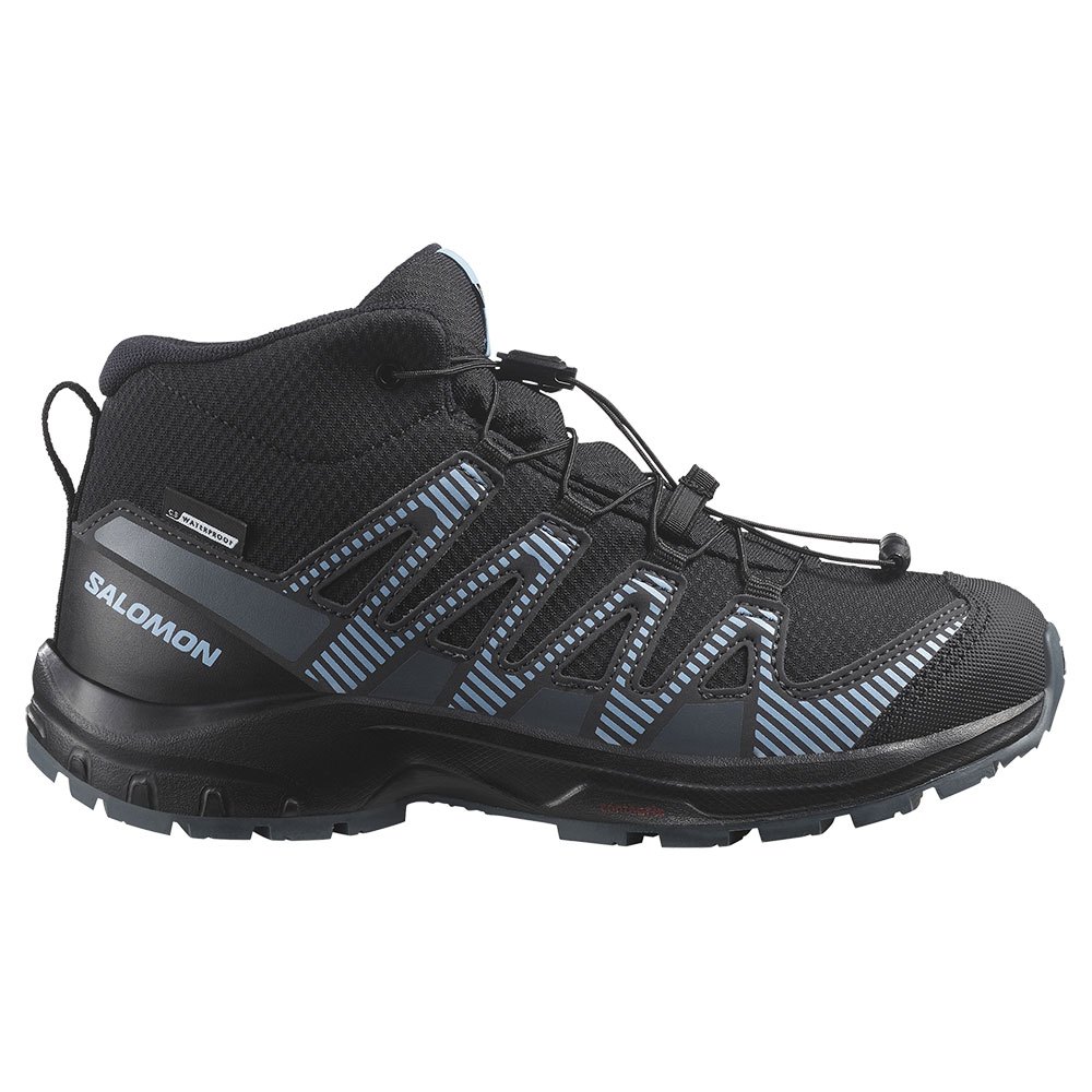Salomon Xa Pro V8 Mid Clima Wp Trail Running Shoes Schwarz EU 34 Junge von Salomon