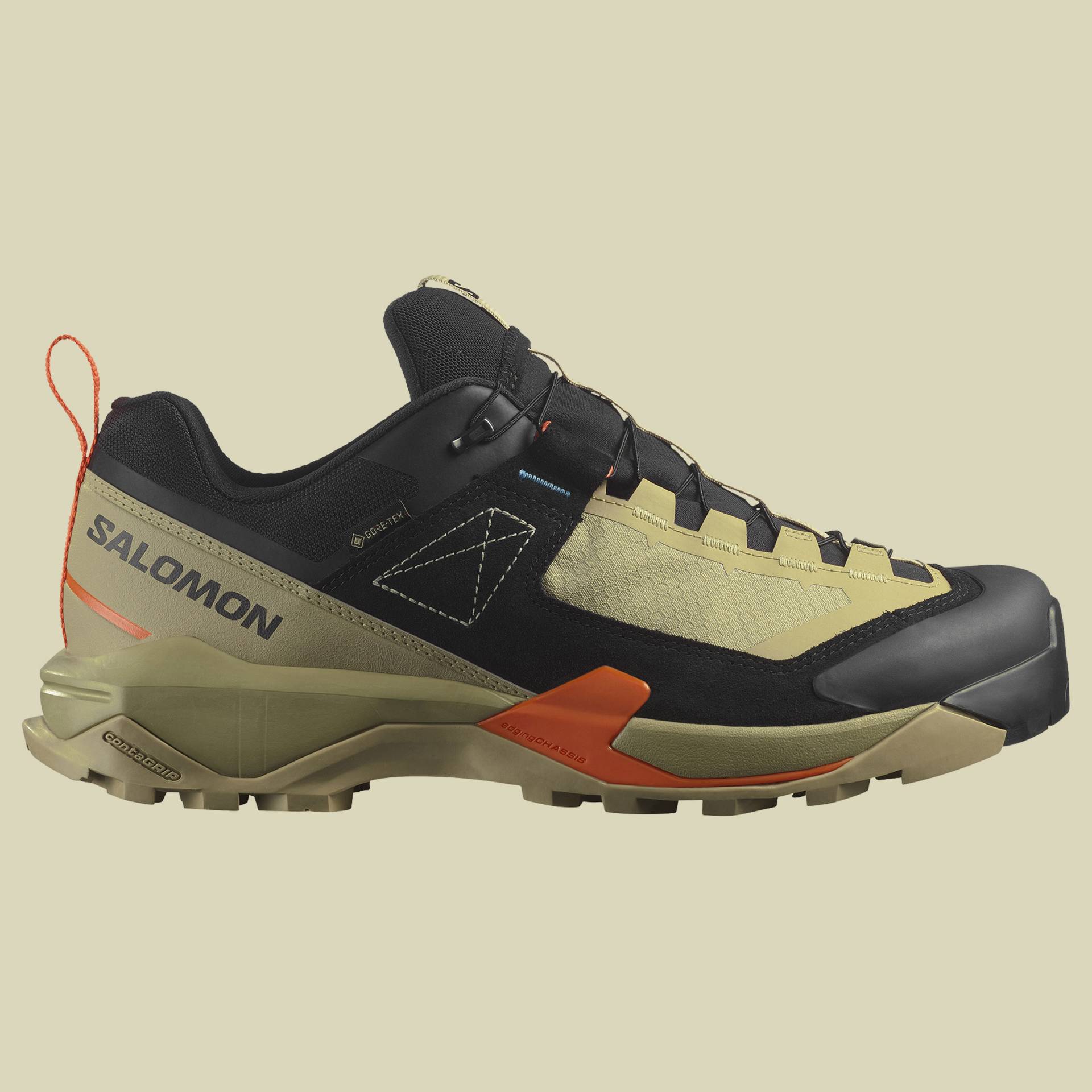 X Ultra Alpine GTX Men UK 11,5 mehrfarbig - Farbe sponge_black_red orange von Salomon