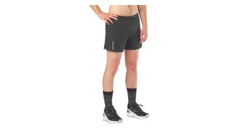 salomon cross run shorts 5in schwarz von Salomon