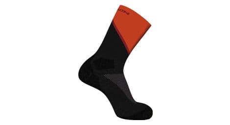 salomon pulse crew unisex socke schwarz rot von Salomon