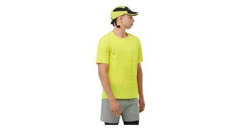 salomon sense aero gfx kurzarm t shirt gelb herren von Salomon