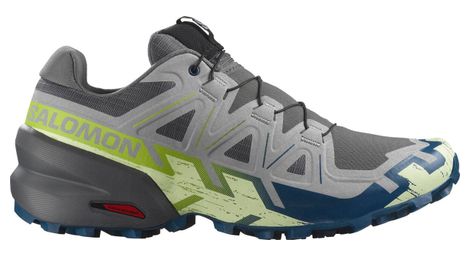 salomon speedcross 6 trailrunning schuhe grau blau grun fur herren von Salomon