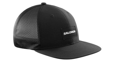 salomon trucker schiebermutze schwarz unisex von Salomon