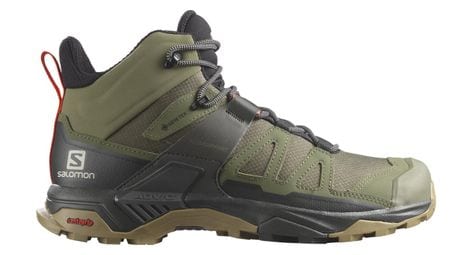 salomon x ultra 4 mid gtx khaki herren von Salomon