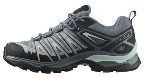 salomon x ultra pioneer gtx wanderschuhe blau grau damen von Salomon