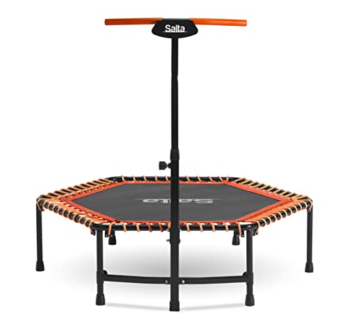 Salta Fitness - Fitness Trampolin mit Handgriff - ø128cm - Orange von Salta