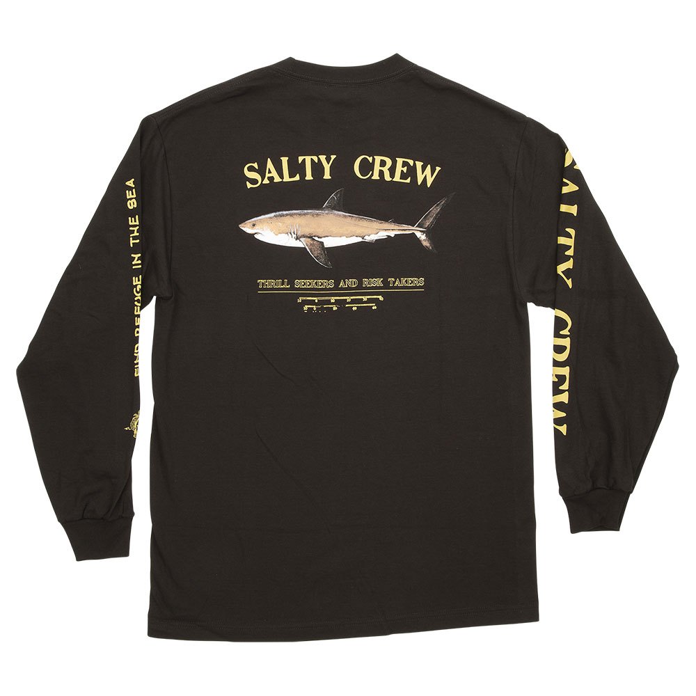 Salty Crew Bruce Long Sleeve T-shirt Braun XL Mann von Salty Crew