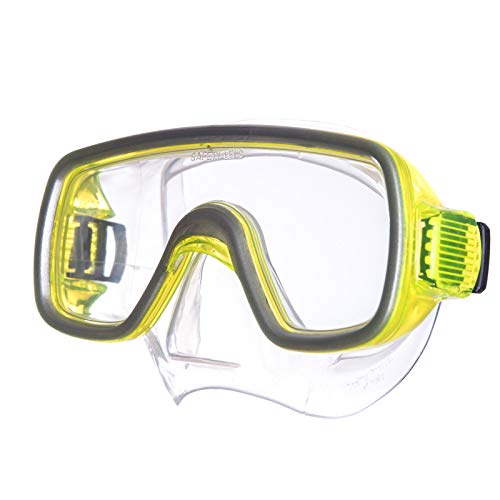 Salvas Kinder Tauch Maske Geo Schnorchel Taucher Schwimm Brille Mit Nase Silikon gelb Salvas Kinder Tauch Maske Geo Schnorchel Taucher Schwimm Brille Mit Nase Silikon gelb von Salvas sub