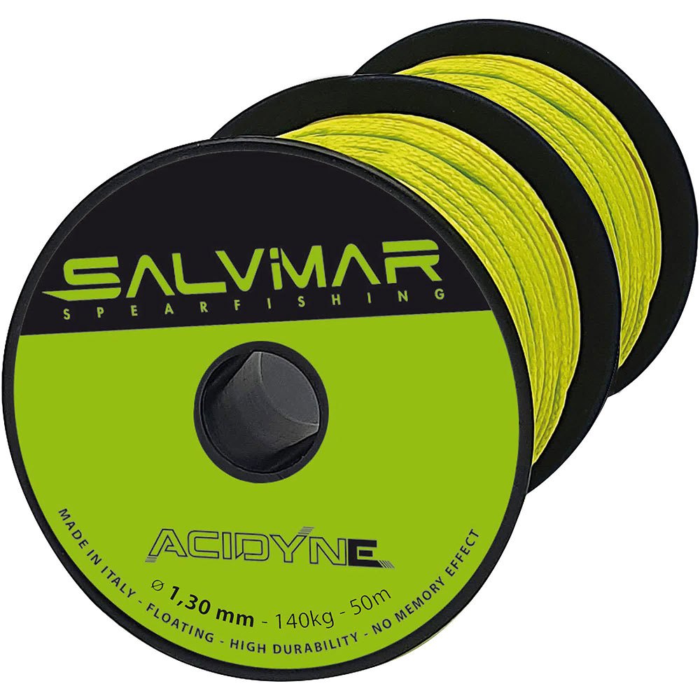 Salvimar Acidyne 50 M Dyneema Rope Grün 1.3 mm von Salvimar