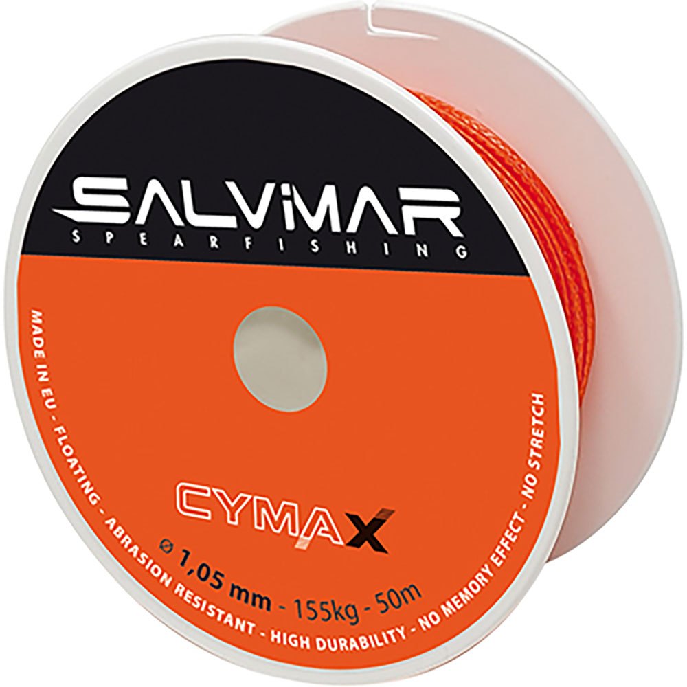 Salvimar Cymax 50 M Dyneema Rope Orange 1.05 mm von Salvimar